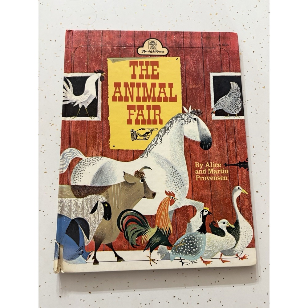 The Animal Fair 1952 Hardcover Book Alice And Martin Provensen Merrigold Press
